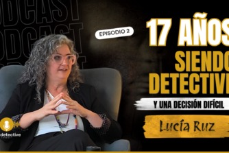 Lucía Ruz en el episodio 2 de Ser Detective, 17 años siendo detective y una decisión difícil
